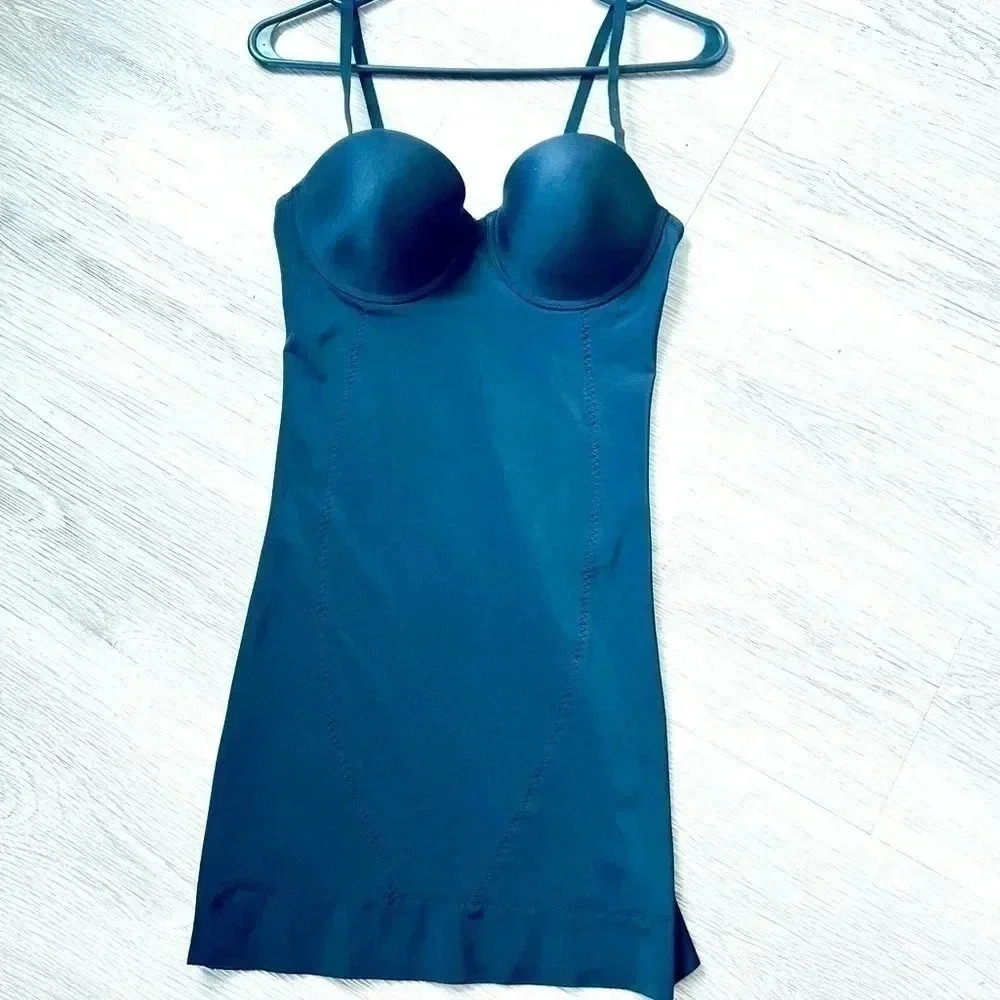 La SENZA BLACK SHAPEWEAR PUSH-UP BUSTIER SNATCH LOOK SIZE LARGE